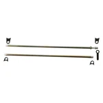 Racequip Window Net Mounting Kit 36" Round Spring Loaded Pin Type Top Bar 35". Fixed Price $51.68.