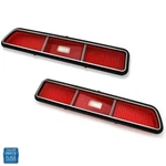 1969 Camaro Standard Models (w/o Rs) Tail Light Lamp Lenses 5961567 5961568 Pair. Fixed Price $123.99.