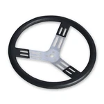 Longacre 56820 15" Aluminum - Black W/ Natural Spokes And Bump Grip. Fixed Price $103.43.