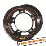 Bassett 50SR55 15X10 In Wide Armor Edge Black Steel Wheel. Fixed Price $159.52.