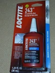 New Loctite 1330906 243 Blue Threadlocker, 36 Ml Tube. Fixed Price $26.99.