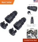 Professional-grade 6AN To 3/8" Female Fuel Fitting Aluminum 2PCS Set. Fixed Price $31.99.