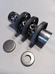 (1) Collector Header Insert Muffler Silencer Baffle Gasser Rat Rod Fit 3.5". Fixed Price $73.95.