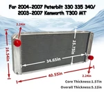 Radiator Fits 2004-07 Peterbilt 330 335 340 2003-07 Kenworth T300 M/t Aluminum. Fixed Price $196.00.