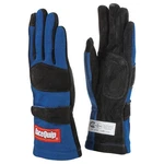Racequip 355 Series 2 Layer Nomex Gloves Sfi 3.3/ Certified Blue Medium. Fixed Price $81.55.