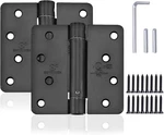 Self Closing Door 4 Inch Matte Black Auto Close Hinges Adjustable X. Fixed Price $25.97.