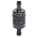 Russell Fuel Filter 645150; 40 Micron Bronze, Black Anodized Aluminum, 3/8 Barb. Fixed Price $15.83.