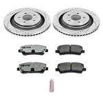 Power Stop K6812-26 Z26 Street Warrior 1-CLICK Brake Kit Rear Ford Mustang. Fixed Price $314.82.