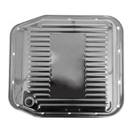 Summit Racing G3887 Transmission Pan Stock Steel Chrome Finned Ford Aod Each. Fixed Price $40.99.
