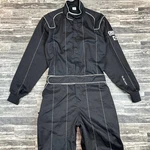 Crow Safety Gear 23034 Proban Suit Sz Xl Black W/ White Stitch Sfi 3.2A/1 Legacy. Fixed Price $119.00.