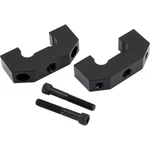 Black Aluminum Ballast Weight Bar Clamp, 2 Inch Round Tube. Fixed Price $19.99.