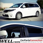 Wellvisors Window 11-20 For Toyota Sienna Side Deflectors Clip-on. Fixed Price $98.99.