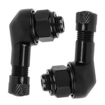 Black Aluminum 90 Degree Cnc Motorcycle Tire Valve Stems TV25AL-8.3 2PCS. Fixed Price $27.32.