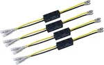 4 Pcs Motorcycle Led Turn Signal Decoder Load Resistors, 10W Flash Fix.... Fixed Price $14.76.