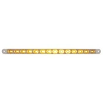 United Pacific 14 12" Turn Signal Light Bar Amber Led/clear Lens-. Fixed Price $28.95.