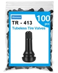 Riseuvo TR413 Tire Stem Rubber Snap-in Valves, TR414-100PCS. Fixed Price $39.02.