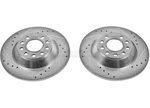 Powerstop For 05-11 Audi A6 Rear Evolution Drilled & Slotted Rotors Pair. Fixed Price $169.12.