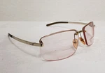 Women's Gucci Silver Half-frame Eyeglasses W/ Pink Bi-focal Lenses GG1794/S. Fixed Price $24.99.