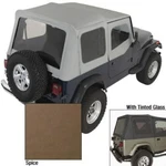 For Jeep Rugged Ridge Xhd Soft Top, Spice Upr Door Skins Windows; 88-95 Wrangler. Fixed Price $249.93.