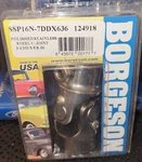 Borgeson Universal Steering Joint #124918 Polished Stainless Steel 3/4DD 5/8-36. Fixed Price $73.99.