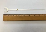 Glo-dial Neon Clock Crescent Moon Second HAND--2-56 Thread Bushing (nos). Fixed Price $20.00.