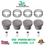 Chevrolet Vauxhall Opel 1.4 Petrol A14XEL A14XER A14XFL B14XER Piston Set X4 Std. Fixed Price $253.71.