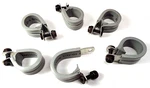 X6 3/4" Loop Cushioned Cable Clamp High Temp Silicone Gray Mil Spec Umpco .750. Fixed Price $9.99.