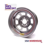 Bassett BAS50S54S Powder Coated Silver Steel Inch Wheel Rim 5X5 15X10. Fixed Price $171.95.