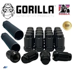 20 Gorilla 6 Spline Tuner Acorn Lock M12X1.5 Black Lug NUTS/2 Keys For Honda Kia. Fixed Price $45.66.