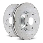 Power Stop EBR816XPR Front Evolution Drilled & Slotted Rotor Pair For Jaguar .... Fixed Price $283.57.