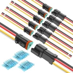 Nilight 3 Pin Dt Connectors 16AWG Kits And Female Electrical. Fixed Price $19.99.