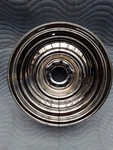 U.s. Wheel Smoothie 52 Rim 16X7 5X114.3/5X120.65 Hubcaps Included. Fixed Price $185.00.