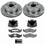 Powerstop Oe Stock Replacement Low-dust Ceramic Brake Pad, Rotor And Caliper Kit. Fixed Price $260.78.