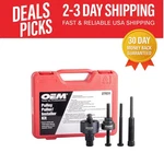 Heavy-duty Power Steering Pulley Puller Kit With Red Case For Domestic Vehicles. Fixed Price $67.99.