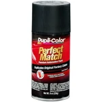Duplicolor BUN0104, Perfect Match Aerosol Paint, Universal Flat Black, Oz.. Fixed Price $18.77.