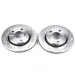 Disc Brake Rotor Set-rear Drilled, Slotted And Zinc Plated Pair. Fixed Price $131.99.