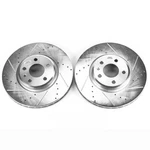 Power Stop Front Evolution Drilled & Slotted Rotors Pair Fits 09-11 Audi A4. Fixed Price $243.12.