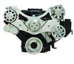 Billet Serpentine Front Drive Ford Fe - Machined Finish W/ac & Ps. Fixed Price $2195.00.