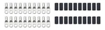Quickcar 57-520-20 4 Awg 5/16 In. Power Rings 20-PACK. Fixed Price $54.78.
