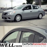 Wellvisors Window 12-19 For Nissan Versa Sedan Side Deflectors. Fixed Price $82.99.