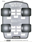 Quickcar Racing Products Before Race Tire Set-up Forms (50 Pk) (51-210). Fixed Price $24.99.