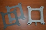 1" Aluminium Carb Spacer W/ Vacuum Port & Gaskets - Holley 4BBL Carter. Fixed Price $30.00.