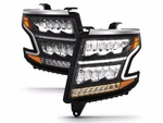 Anzo Black Led Plank Style Headlights Fit 2015-2020 Chevrolet Suburban/tahoe. Fixed Price $719.20.