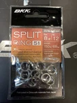 Lot Of Bkk Fishing Split RING-51 Size 8 (5 PACKS)(60 Rings Total) New. Fixed Price $49.99.