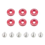 Aluminium Fender Washers And Bolt Kit - M6 X 1.0 16.7MM Od Red Mishimoto. Fixed Price $9.26.
