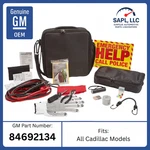 Oem Genuine 2019-2024 Roadside Safety Kit W/cadillac Logo Gm 84692134. Fixed Price $65.50.