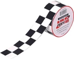 Isc RT5001 Black & White Straight Checker Board Tape 2"X45'. Fixed Price $25.67.