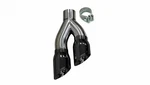 Corsa 14031BLK Black Pvd Twin 4.0 Pro Series Exhaust Tips (clamp On Universal). Fixed Price $381.99.