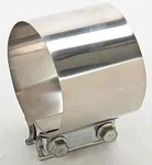 Dynomax Stainless Steel Strap Band Clamp Butt Joint. Fixed Price $14.99.