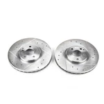 EBR861XPR Powerstop 2-WHEEL Set Brake Discs Front Awd For Mb Mercedes Class. Fixed Price $318.91.